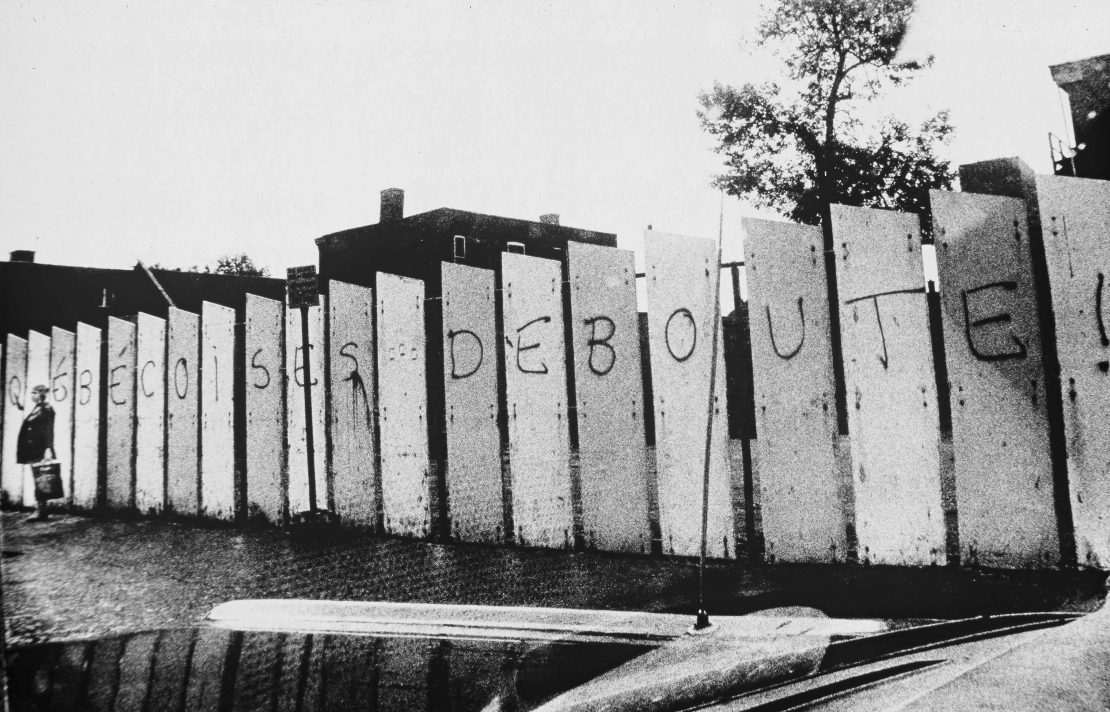 En 1970, le Front de libération des femmes du Québec défend l’instauration de garderies populaires. Photo: Centres d’archives de Montréal, fonds Antoine Desilets