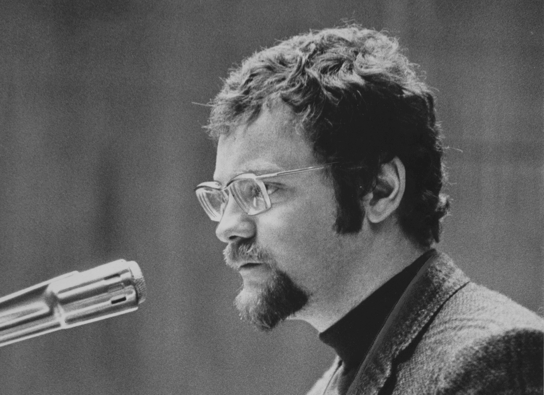 Pierre-Paul Geoffroy lors de son procès, en mars 1969.