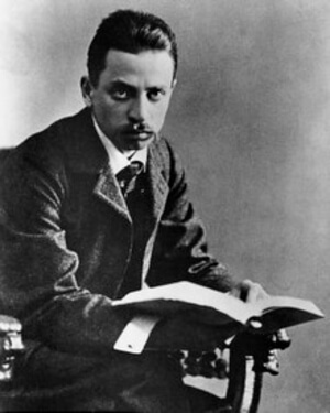 Portrait de Rainer Maria Rilke, Auteur et poète